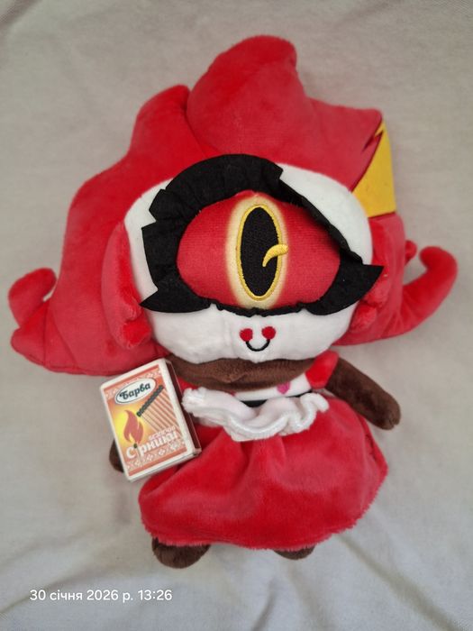 Ниффти 25 см Niffty отель Хазбин Вокс Аластор Hazbin hotel Ніфті