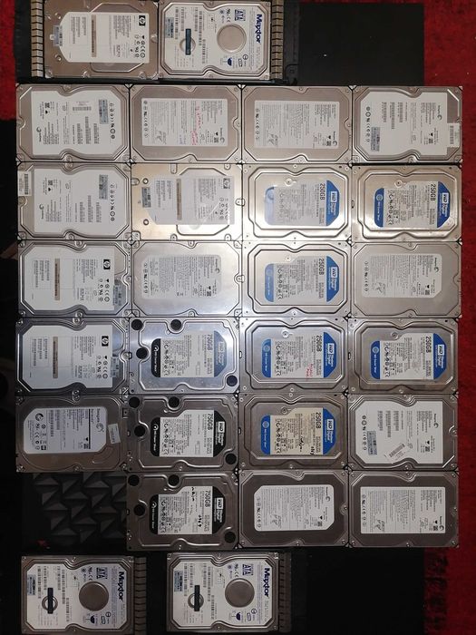 Lote HDD 7200RPM – 250GB a 1TB – Baratos / Desconto em Lote
