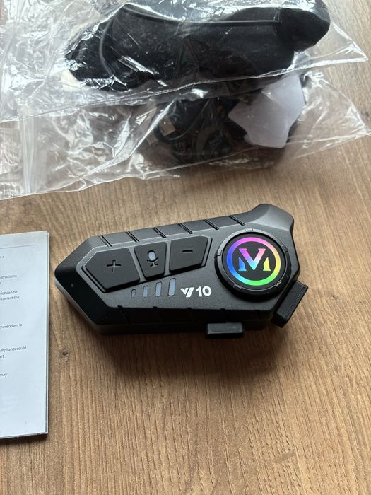Intercomunicador Bluetooth para capacete de moto