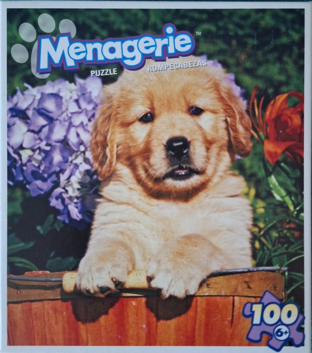 Puzzle 100 elementów Tygrys Stan idealny + Gratis