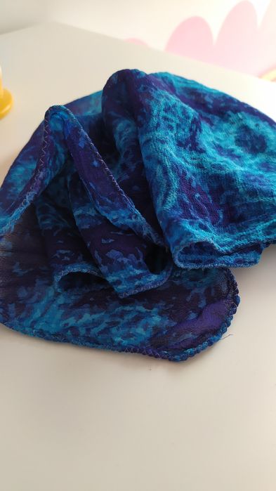 Chustka mała niebieska