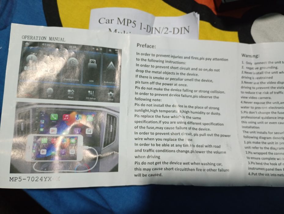 Autoradio android auto e Apple carplay