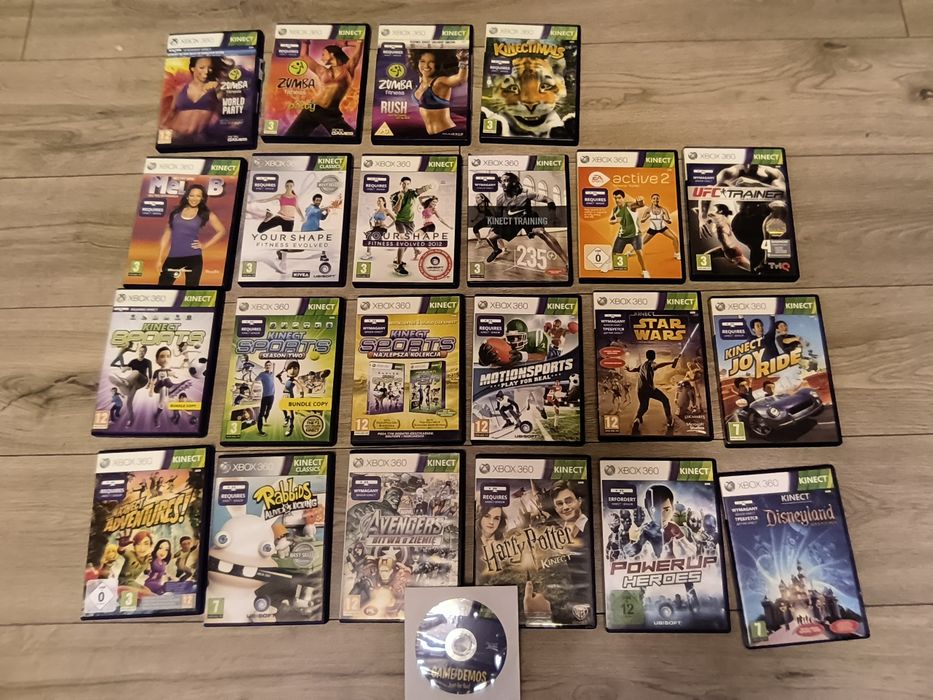 Kinekt Gry Xbox 360