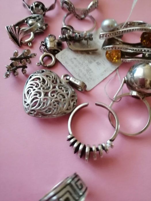 Серебро 925 пробы с эмалью