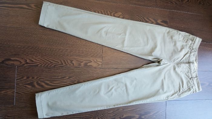 spodnie chinos, h&m rozmiar 34
