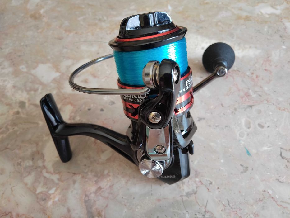 Carreto de pesca novo