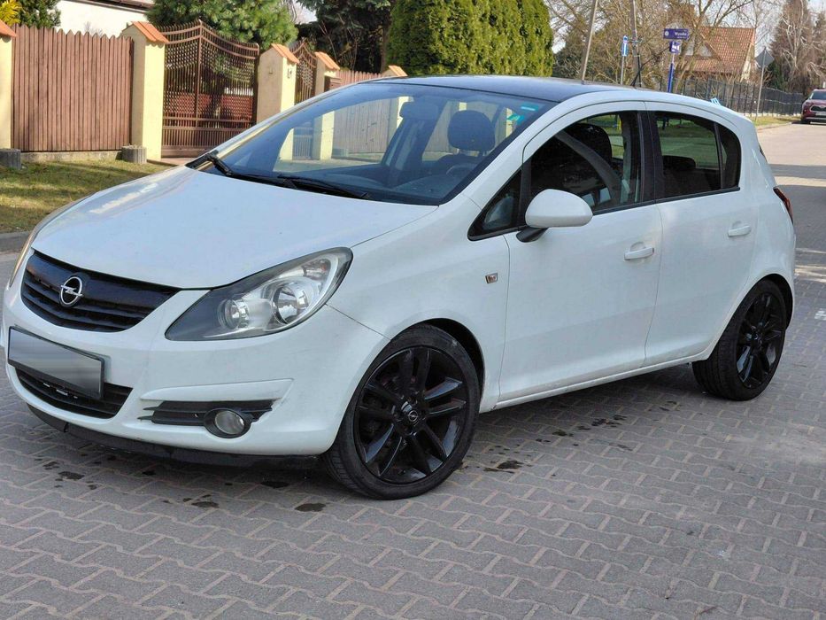 FAJNA Corsa =COLOR EDITION= black&white BENZYNA 5 drzwi! Zamiana