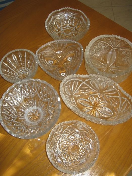 Хрустальная посуда.