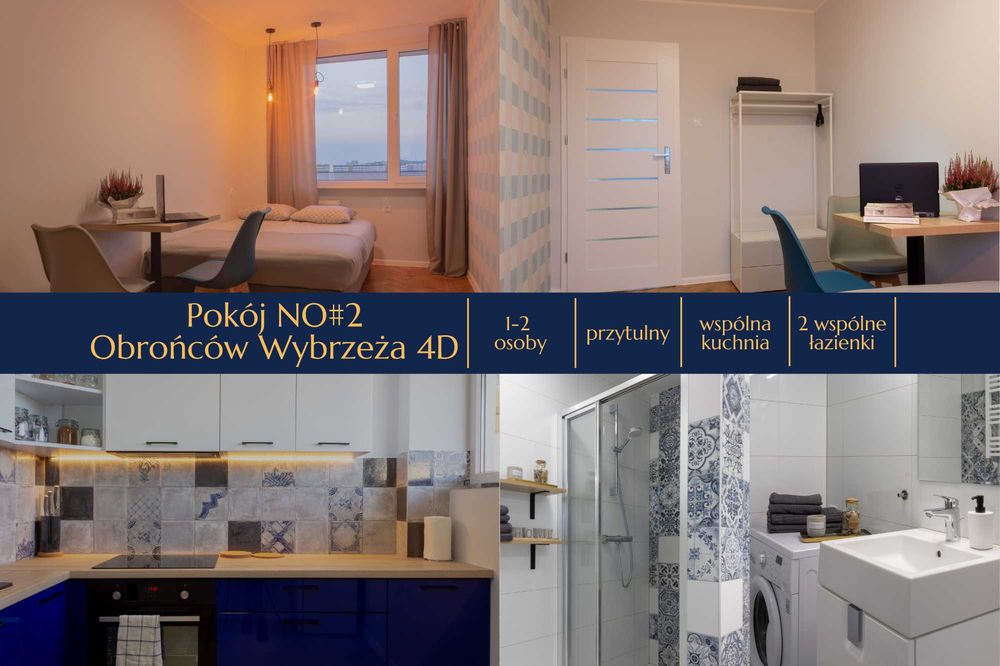 Nowoczesne Apartamenty - Blisko morza - nawet do 4 osób