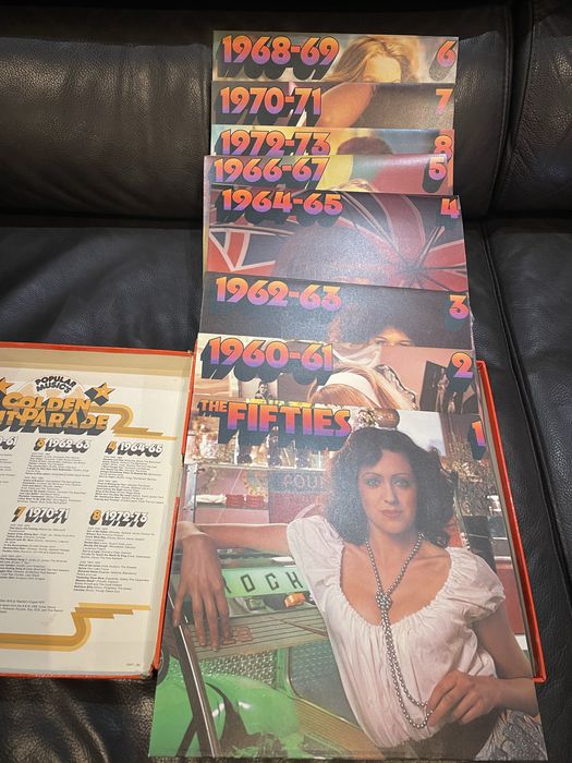 Golden Hit Parade-Discos Vinil (caixa de 8)