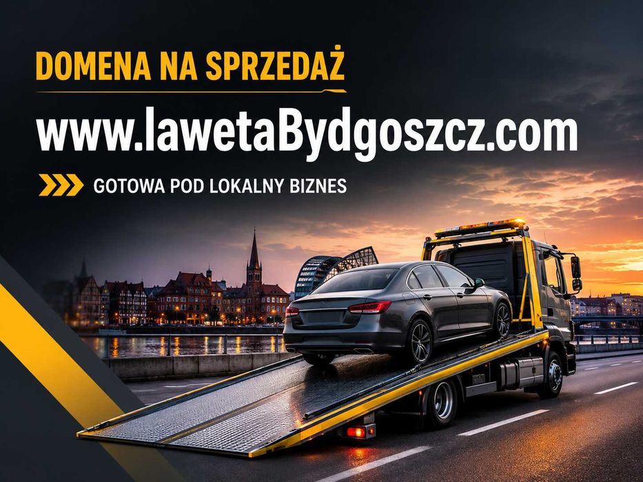 Domena LawetaBydgoszcz.com + gotowa strona