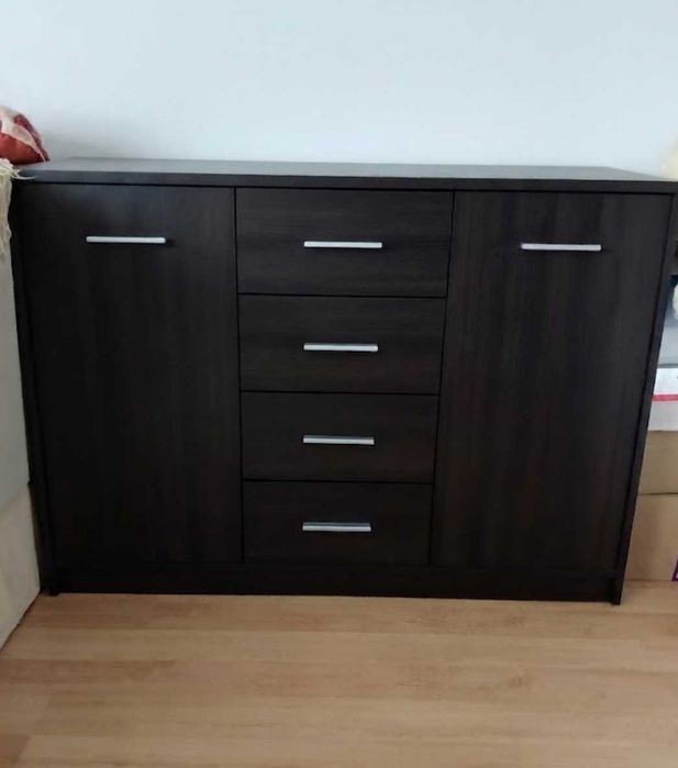 Komoda szuflady BRW wenge