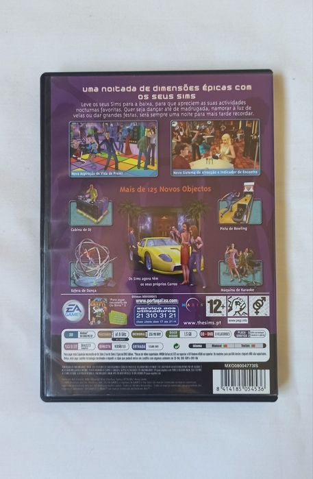 " Os Sims 2 na noite" para PC, disco de expansão