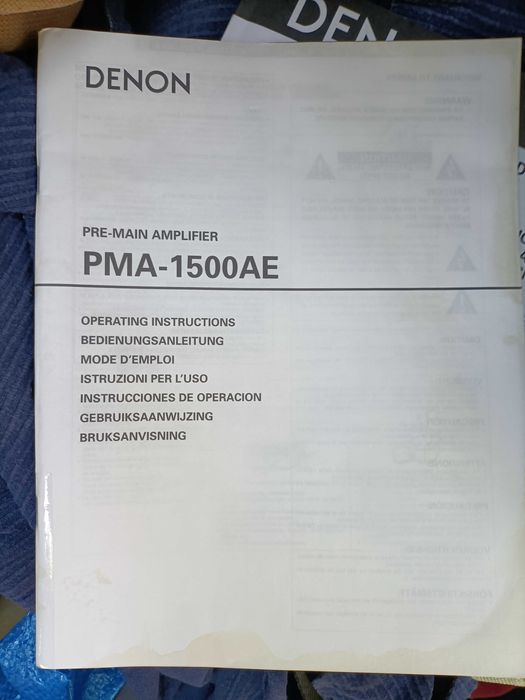 Colunas Polk audio RT7 e Amplificador Denon PMA-1500AE