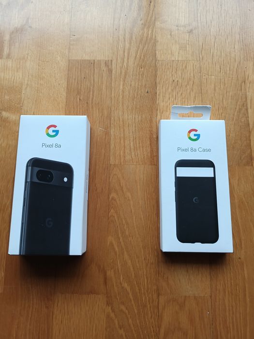 Smartphone GOOGLE PIXEL 8A  128 GB em caixa fechada + capa
