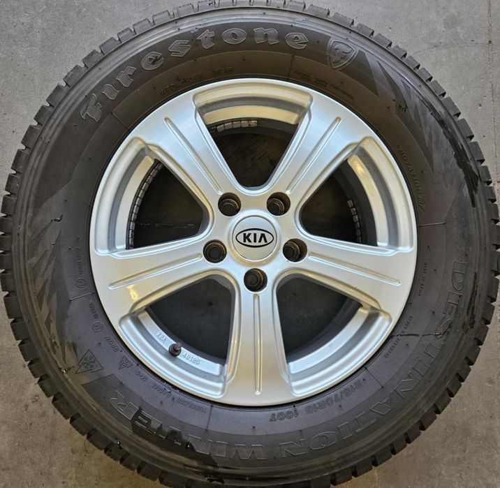 4x Felgi oryginalne KIA OE 6.5 x 16 5x114,3 ET31,5 Sportage III + TPMS