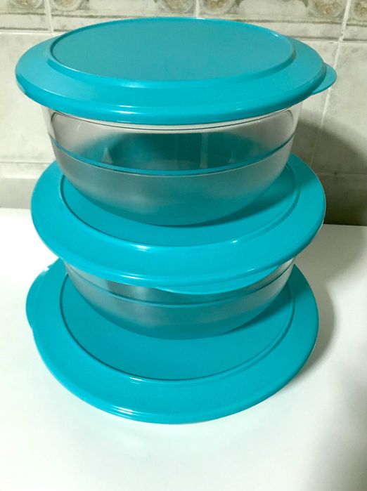 Conjunto Crystal - Tupperware
