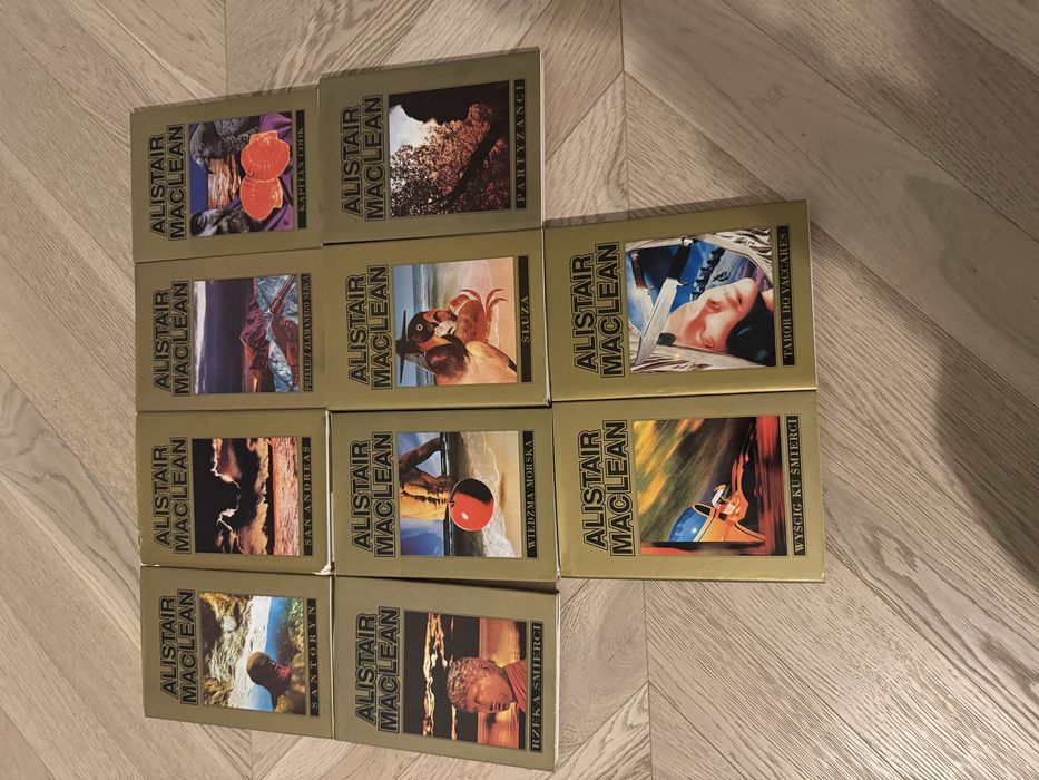 Alistair MacLean - 10 książek z jednej serii