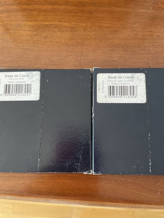 Bases de copos da OR Oficina Real em loica. Motivo Faróis