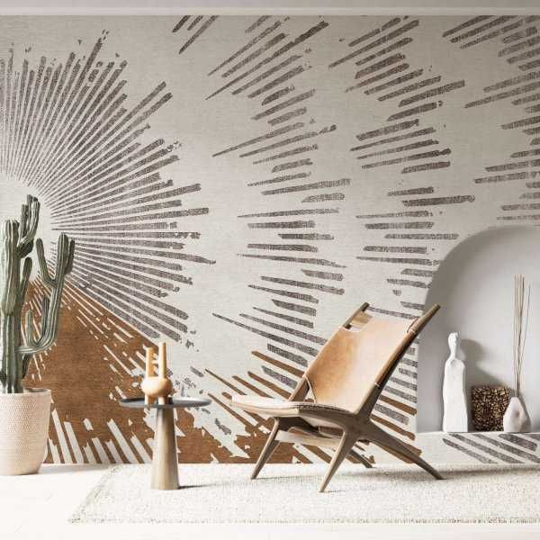 Tapeta flizelinowa efekt glamour Rusty Beam 150cm x 276cm