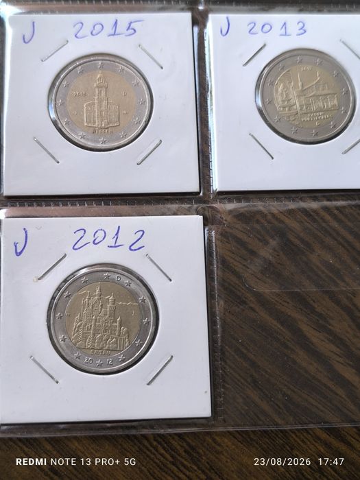 Moedas de 2 euros
