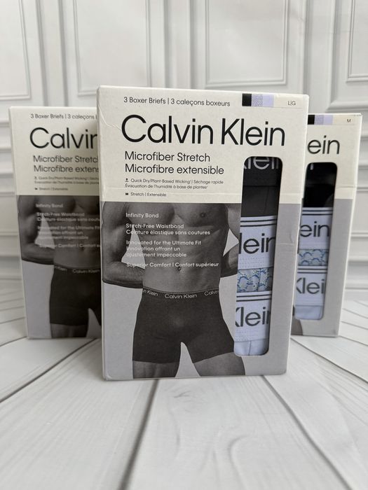 Чоловічі боксери Calvin Klein brief набір з 3х штук
