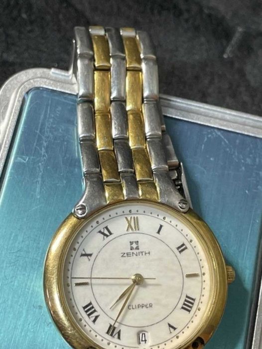 Часы винтажные швейцарские Zenith Clipper