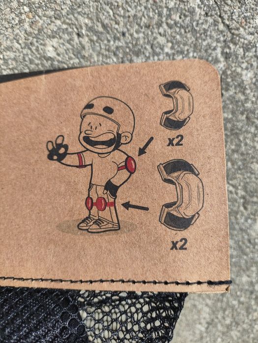Decathlon kit proteção criança