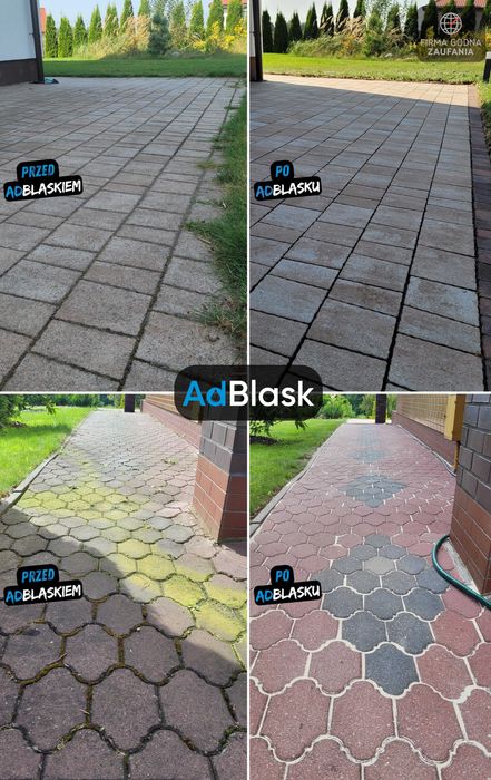 Mycie / Czyszczenie Kostki Brukowej