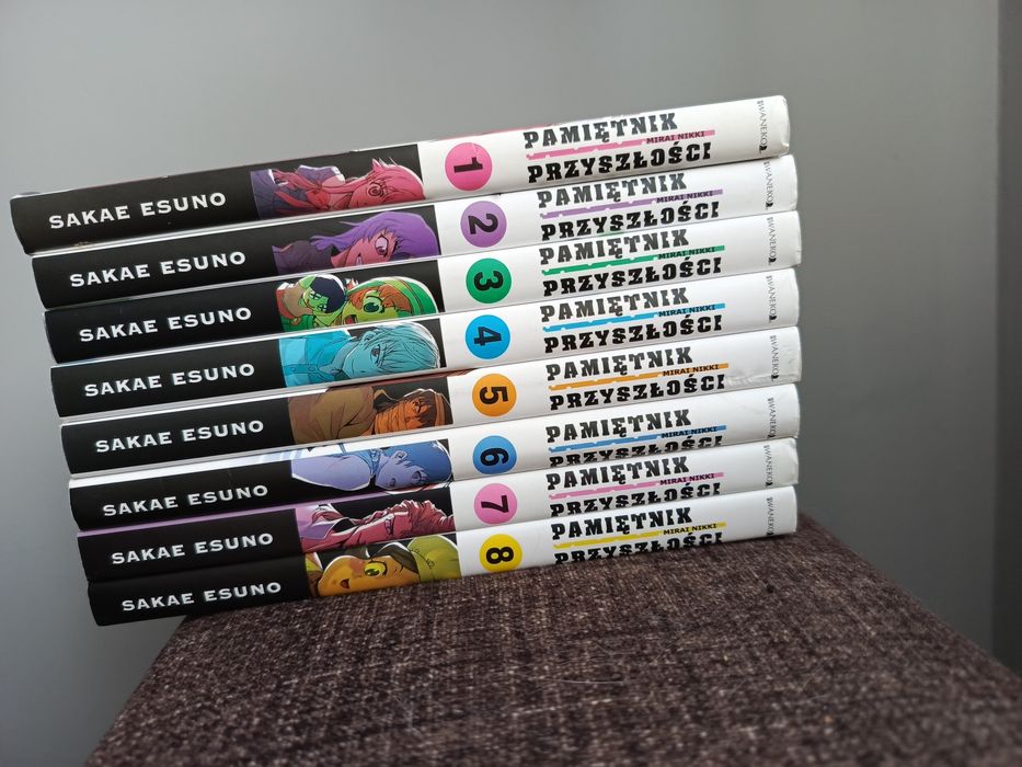 Pamiętnik przyszłości 1-8 manga
