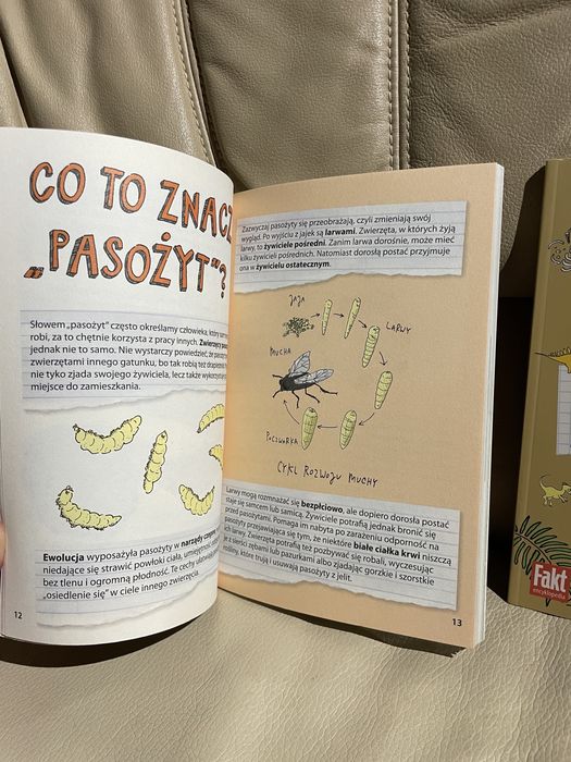 Zestaw 2 książeczki Jak to działa ? Robale Dinozaury