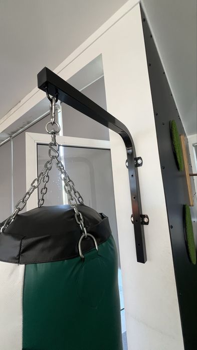 Saco de boxe Leone 1947 branco vermelho verde