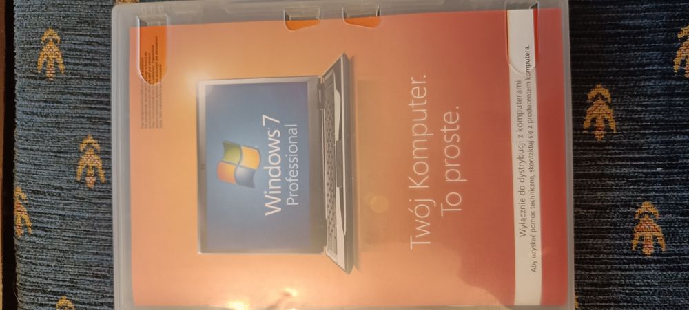 Oryginalny Windows 7 Professional