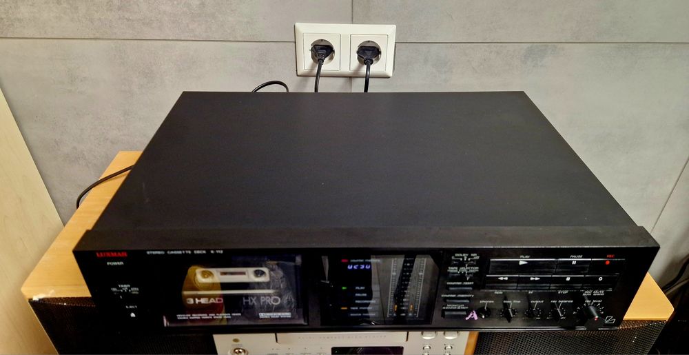 Kaseciak, deck Luxman K-112 3-głowicowy