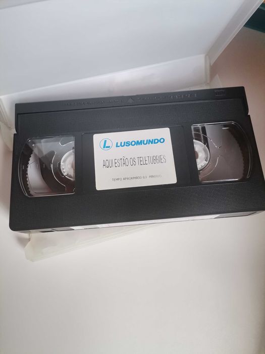 teletubbies VHS brinquedos preferidos