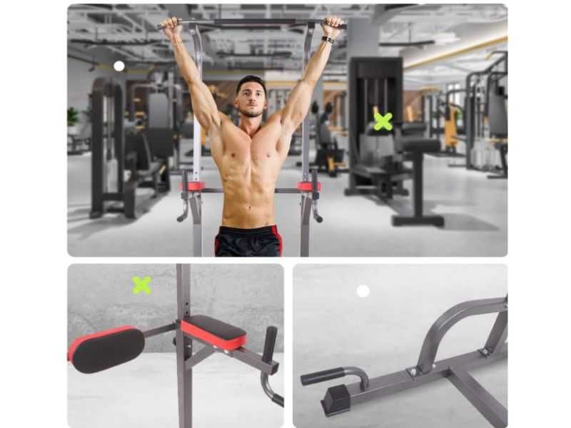 Турнік стійка станція для підтягувань настінна багатофункціональна