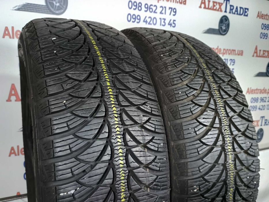2 шт. 185/55 R15 Fulda Kristall Montero 3 зимові шини б/у, 7 мм