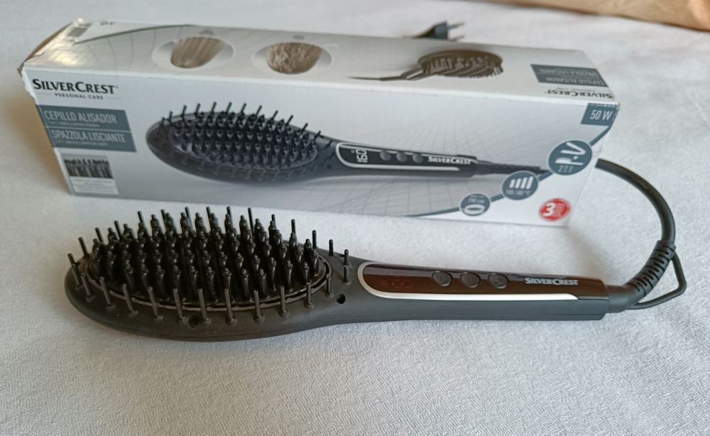 Гребінець, щітка для випрямлення волосся Silver Crest