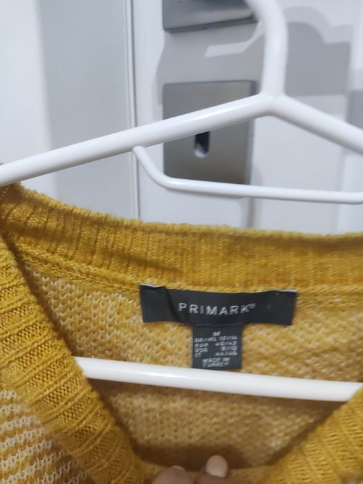 Sweter Primark musztardowy