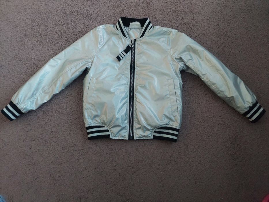 Kurtka Coccodrillo metaliczna bomberka 128