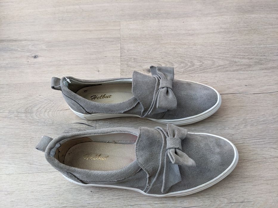 Шкіряні лофери 40