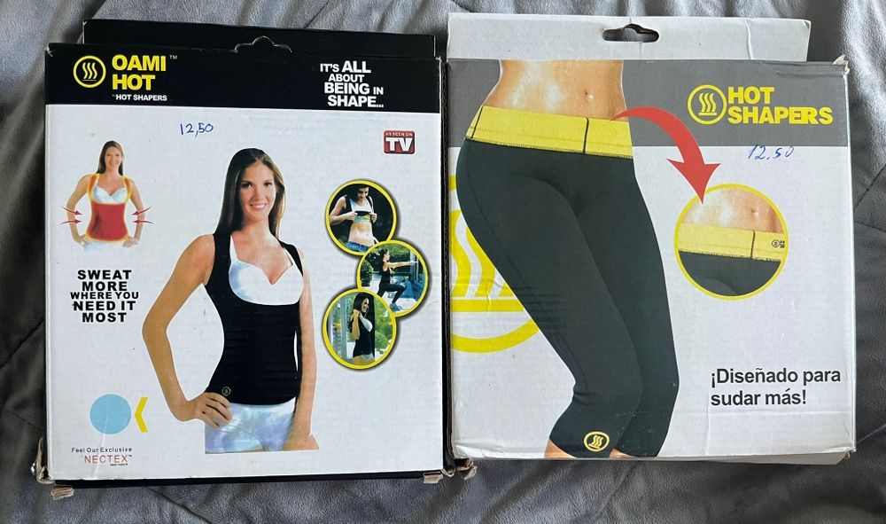 Cinta modeladora, cinta de aquecimento e outros