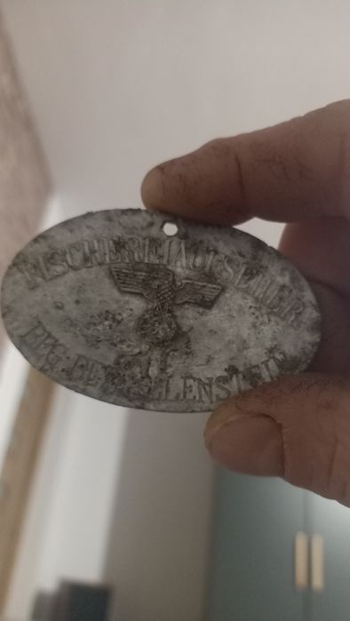 Identyfikator rybołówstwa gestapo okręg Olsztyn