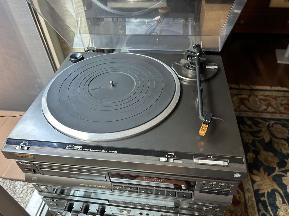 Aparelhagem vintage completa da Technics. Como nova.