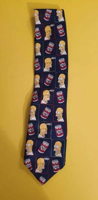 Краватка/ галстук Simpsons Homer Duff Necktie (Marks and Spencer)