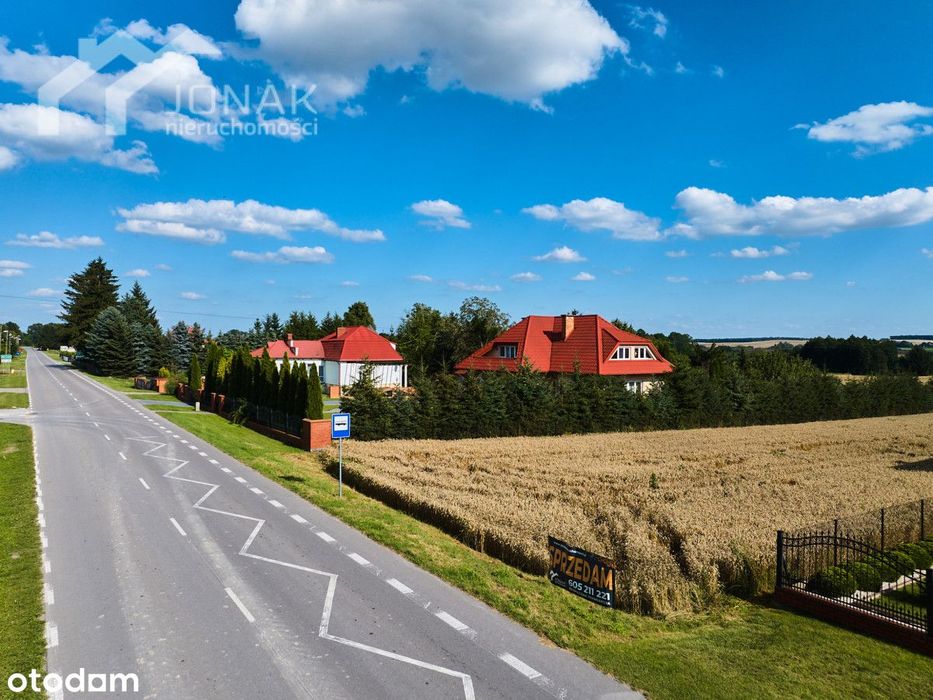 Wierzbica – duża działka 8010 m² z mediami