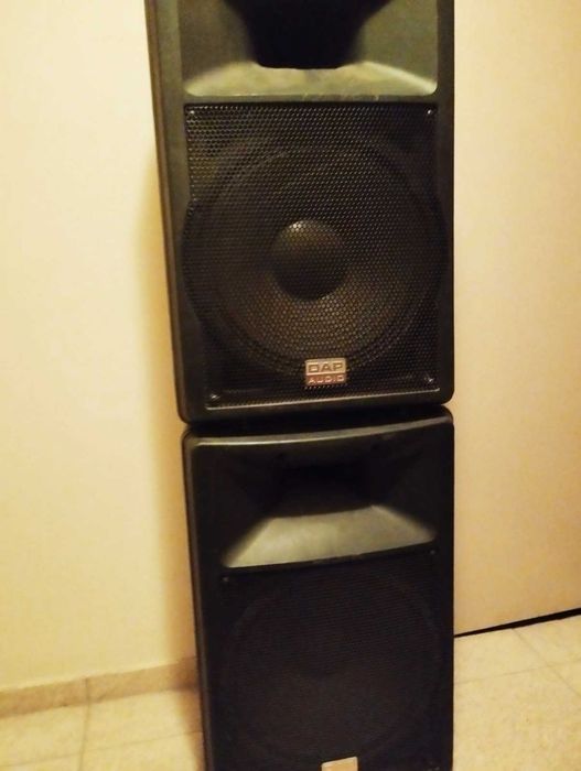 DAP AUDIO P-15 2x300 Watt - Zestaw dwóch kolum głośnikowych pasywnych