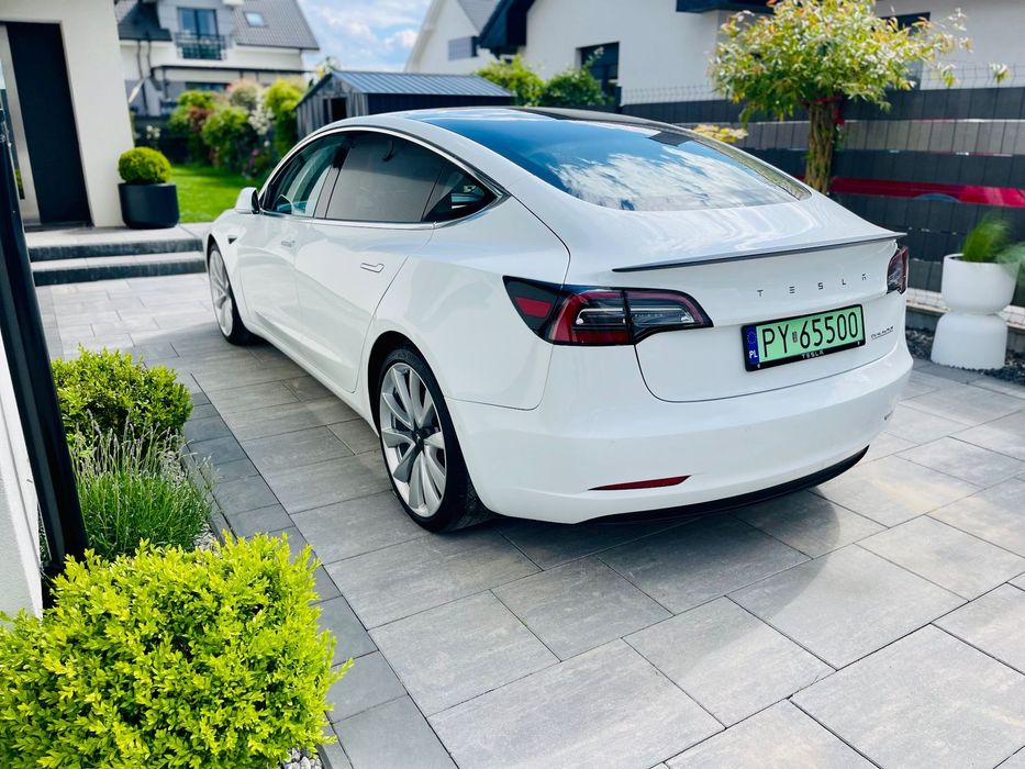 Tesla Model 3 Tesla Model 3 Performance Dual Motor  Long Range AWD zamiana