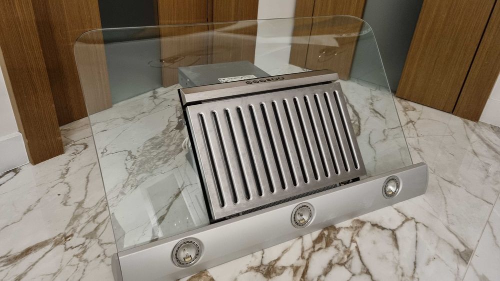 Okap BOSCH szkło + stal szlachetna - szer.90cm