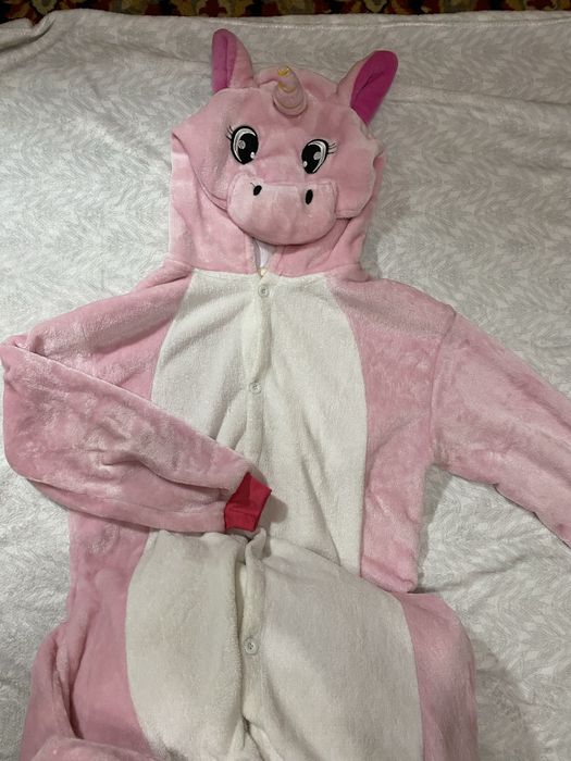 кигуруми пижама единорог костюм комбенизон